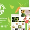 A-Mart Organic Products Shop WordPress Theme 1.0.2 GPL Theme