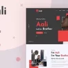 Aali Personal Portfolio WordPress Theme 1.0 GPL Theme