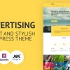 Adv Bright And Stylish WordPress Advertising Theme WordPress Theme 1.0.1 GPL Theme