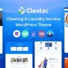 Clentac Cleaning Services WordPress Theme 1.0 GPL Theme