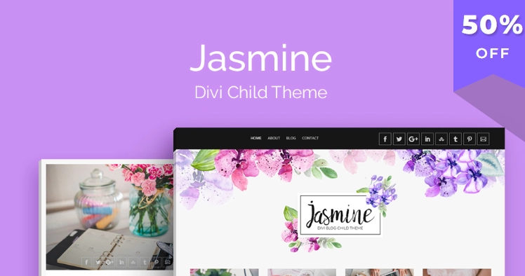 Divi Jasmine Blog – AGS Divi Child Theme 2.0.1 GPL Theme
