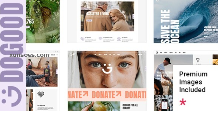 DoGood Charity Nonprofit Theme 1.0 GPL Theme