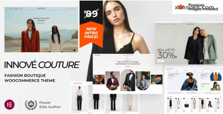 Innové Couture Fashion Boutique WordPress 1.0 GPL Theme