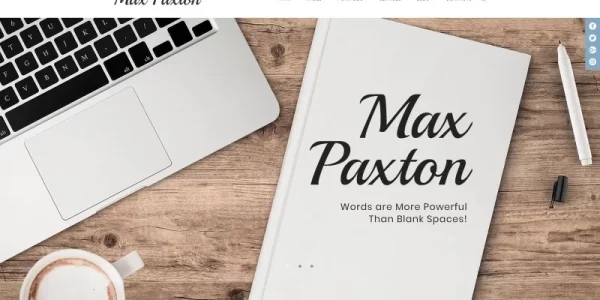 MaxPaxton Freelance Copywriter and Journalist WordPress Theme 1.0.0 GPL Theme
