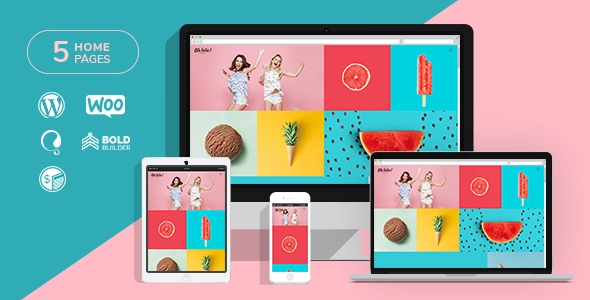 Ohlala Cake Shop, Ice Cream Juice Bar 1.2.2 GPL Theme
