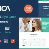 Optrica Optometrist Eye Care WordPress Theme 1.1 GPL Theme