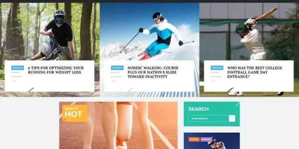 Sportex Sports News Responsive WordPress theme WordPress Theme 1.0.0 GPL Theme