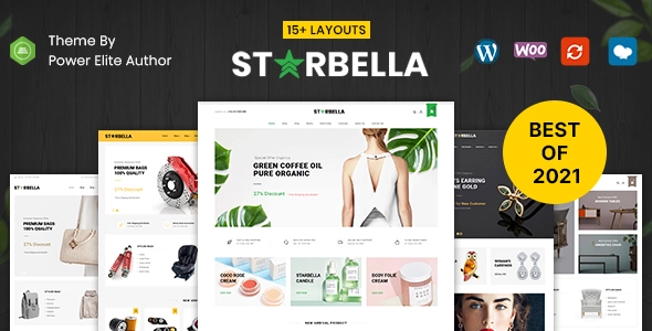 StarBella Multipurpose WooCommerce Theme 1.0 GPL Theme