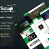 Tabligh Islamic Institute Mosque WordPress Theme + RTL 1.0 GPL Theme