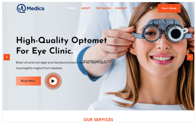 Tameo Medical and Dentist WordPress Theme 1.0.0 GPL Theme