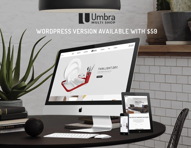 Umbra Multi Concept WooCommerce WordPress Theme 1.4.3 GPL Theme