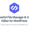 WPIDE File Manager Code Editor Premium 3.4.9 GPL Plugins