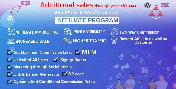 WordPress WooCommerce Affiliate Program 8.2.0 GPL Plugins