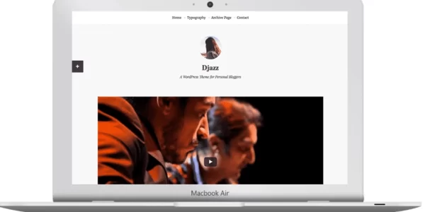 ZigZagPress Djazz WordPress Theme 1.0.0 GPL Theme