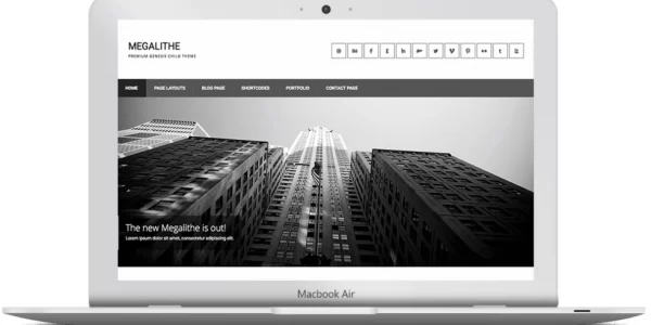 ZigZagPress Megalithe WordPress Theme 1.8 GPL Theme