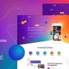 Zimed App Landing WordPress Theme 1.0 GPL Theme