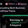 Zippco Business and Finance Consulting WordPress Theme 4.2 GPL Theme