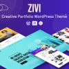 Zivi Creative Portfolio WordPress Theme 1.0.3 GPL Theme